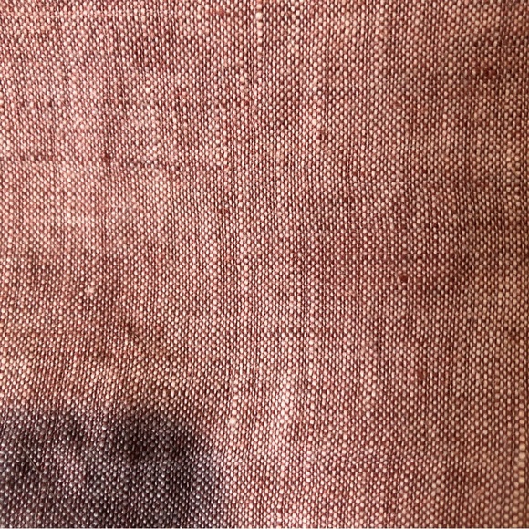 Mens Uniqlo 100 linen long sleeve shirt button down excellent condition size L - Picture 7 of 7